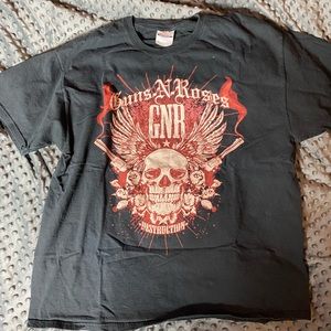 Guns N' Roses Chinese Democracy World Tour T-Shirt Men's Size XL Color Black
